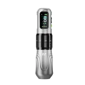 Бездротова тату машинка EZ P6 Silver Gradient Бездротова тату машинка EZ P6 Silver Gradient