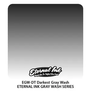 Уцінка Тіньова Тату фарба Darkest Grey Wash Eternal (120 мл.)