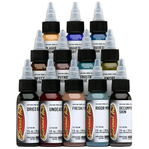 Набор красок Zombie Colors Series 12 Colors Eternal (15 мл.) купить недорого в Украине, фото 7980