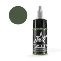 Тату фарба Dark Green UNISTAR COLORS - 30ML