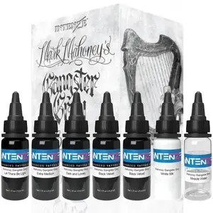Набір фарб Mark Mahoney Gangster Grey Wash Tattoo Ink Set - 30 ml