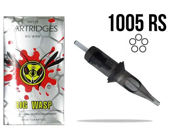 Round Shader 5 (0.30) BigWasp Gray Зафарбування модульные Картриджі (1 Картридж) 1095