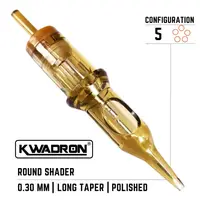 5 Round Shader KWADRON ( 0.30 ) Зафарбування Картриджі (1 шт.) 5 Round Shader KWADRON ( 0.30 ) Зафарбування Картриджі (1 шт.)