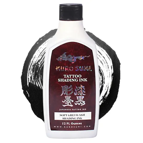 Тіньова тату фарба GreyWash Soft KuroSumi Ink 360мл 22661