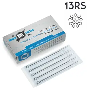 Тату иглы 13 Round Shader (Окраска) MakeTattoo (5 Игл) купить