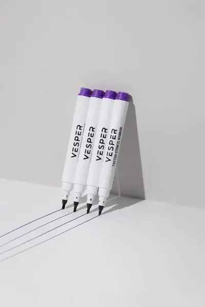 Трансферний маркер для фріхенду стерильний VESPER Stencil купить недорого в Украине, фото 34019