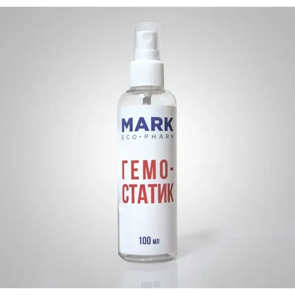 Гемостатик кровоостанавливающий спрей Mark EcoPharm (100 мл) купить недорого в Украине, фото 1142