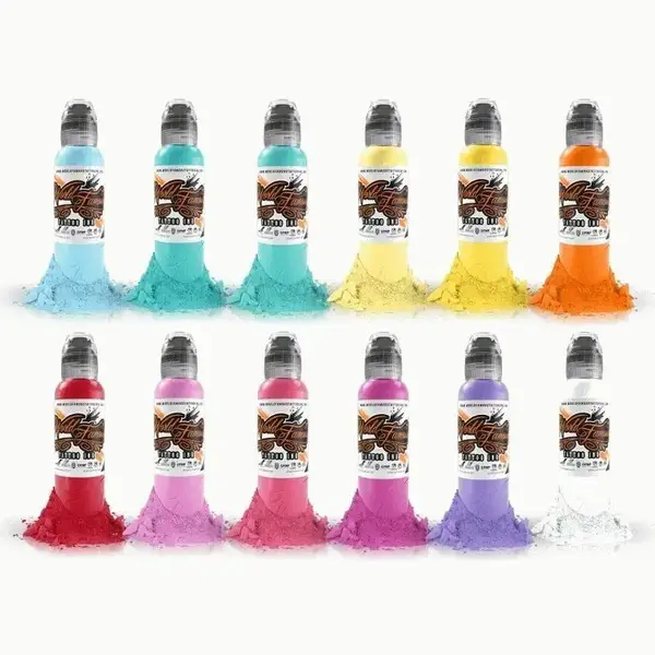 Набор красок World Famous Pastel Color Set 12 Colors (30 мл.) купить недорого в Украине, фото 6271