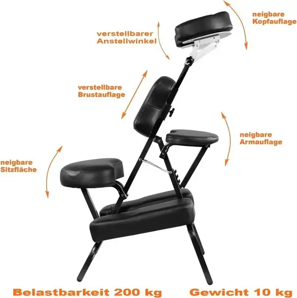 Крісло-кушетка Tattoo chair - foldable PRO 34624