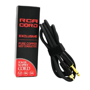 Кліп корд RCA Premium AVA FAT Black Кліп корд RCA Premium AVA FAT Black