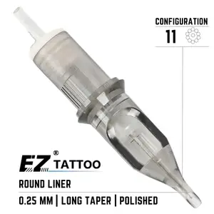 11 Round Liner EZ Revolution ( 0.25mm ) Контур (20 Картриджей (Упаковка))