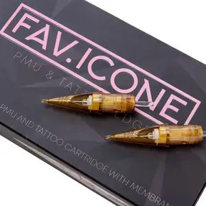 Картриджи PMU FAVICON (OLD VERION) 3 Round Liner BUGPIN RLT (0.35) контурные (1 шт.) купить